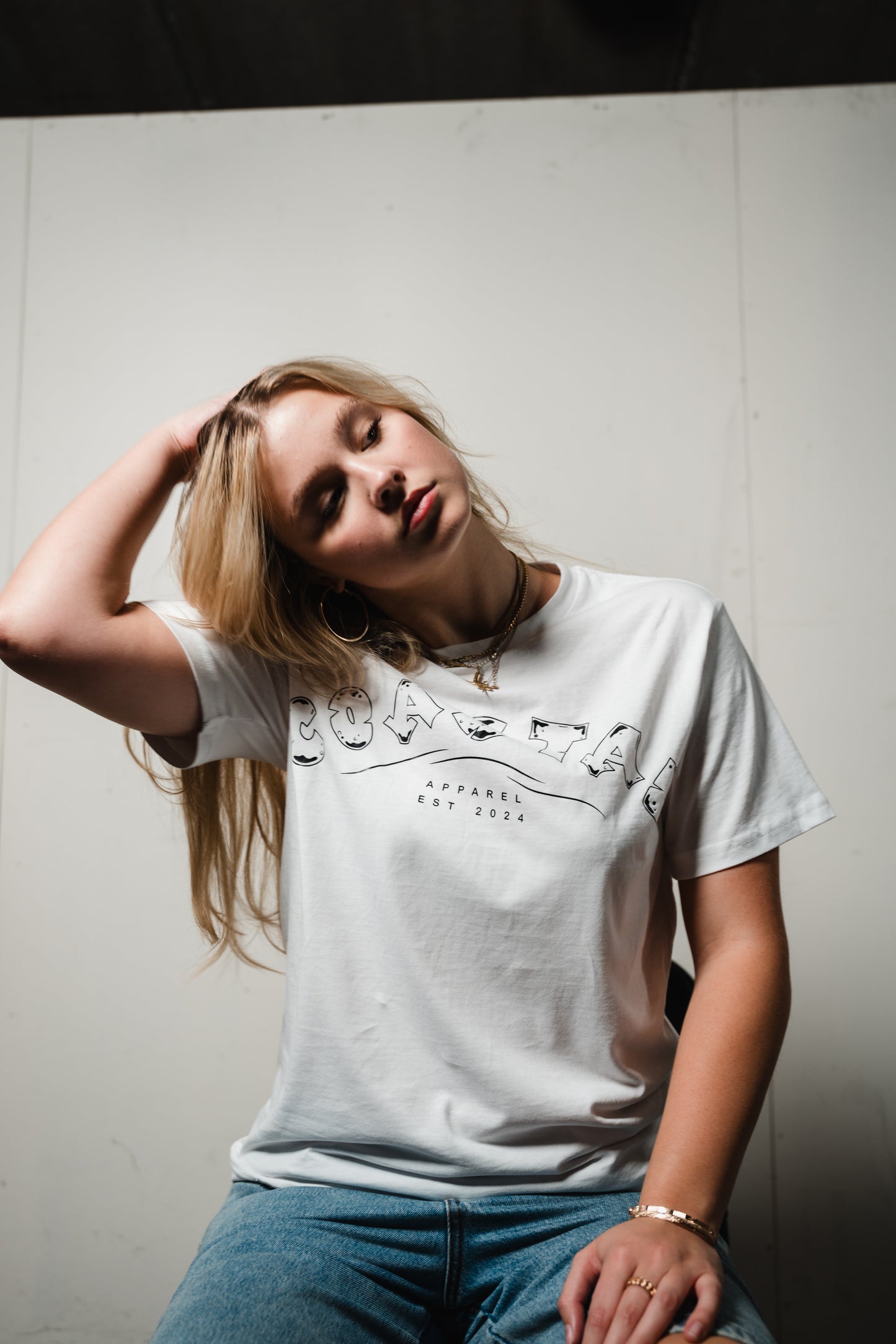 Coastal Core Tee – White